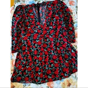 PLT Floral Skater Dress